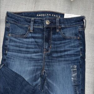 American Eagle Outfitters Women's Indigo Skinny Jeans